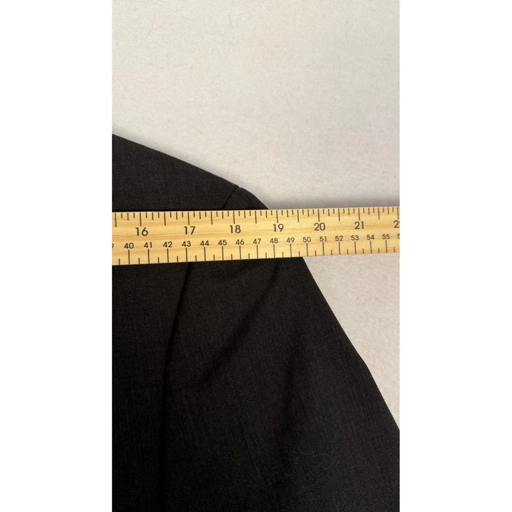 Pronto Uomo Mens Blazer Wool Blend Charcoal 36 Regular Two Button Sport Coat